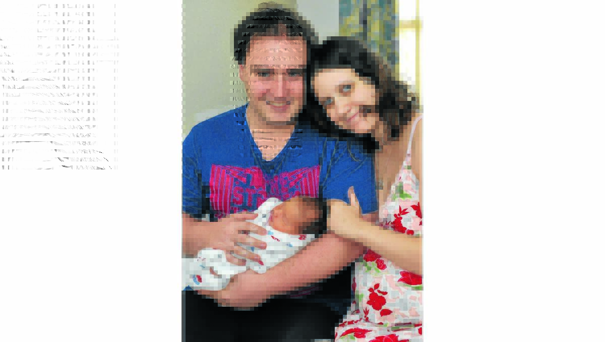 Annabelle Hayley Medbury, daughter of Zowie and Ben Medbury, was born on December 4.