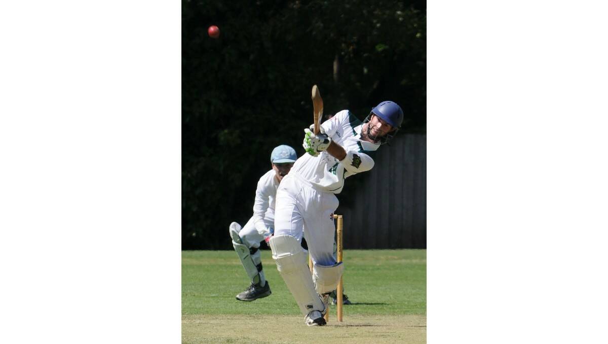 CRICKET: Orange City's Jack Coote against Kinross Wolaroi in ODCA first grade at Kinross. Photo: STEVE GOSCH
