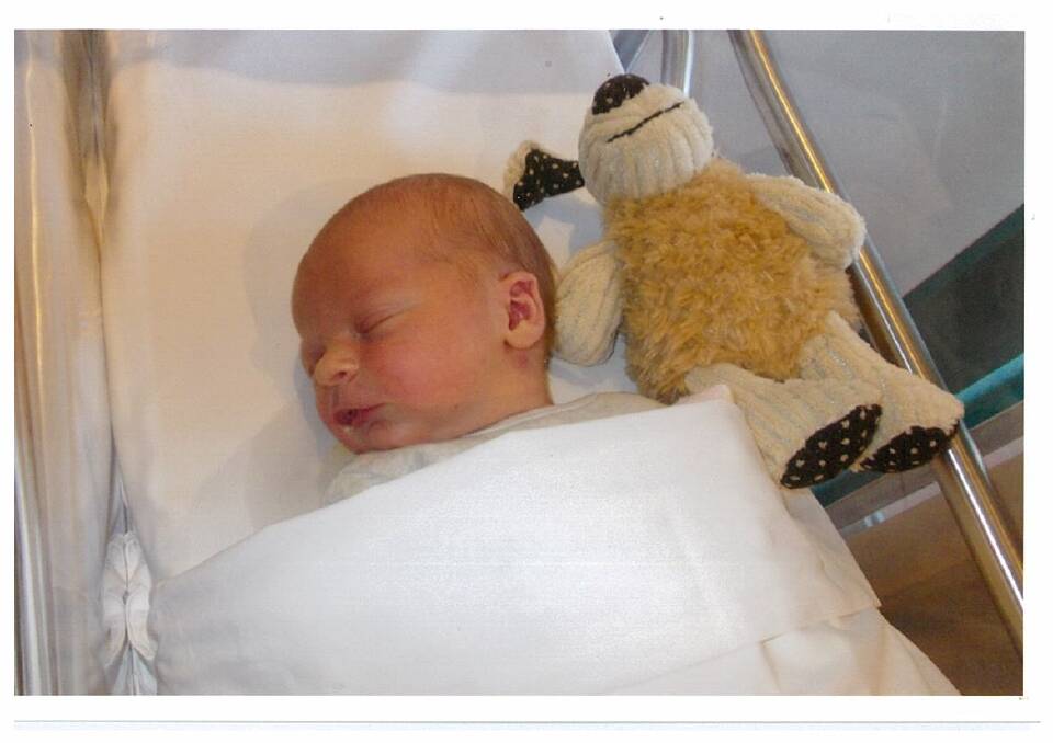 Strath Alexander Stevenson, son of Chris and Elizabeth Stevenson, was born on November 18.