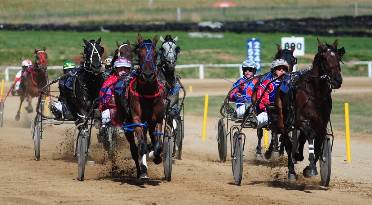 TROTS: The pacing returned to Highlands Paceway.