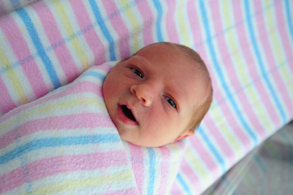 Lara Grace Hooper, daughter of Alice Henschke and Mark Hooper, was born on March 12.