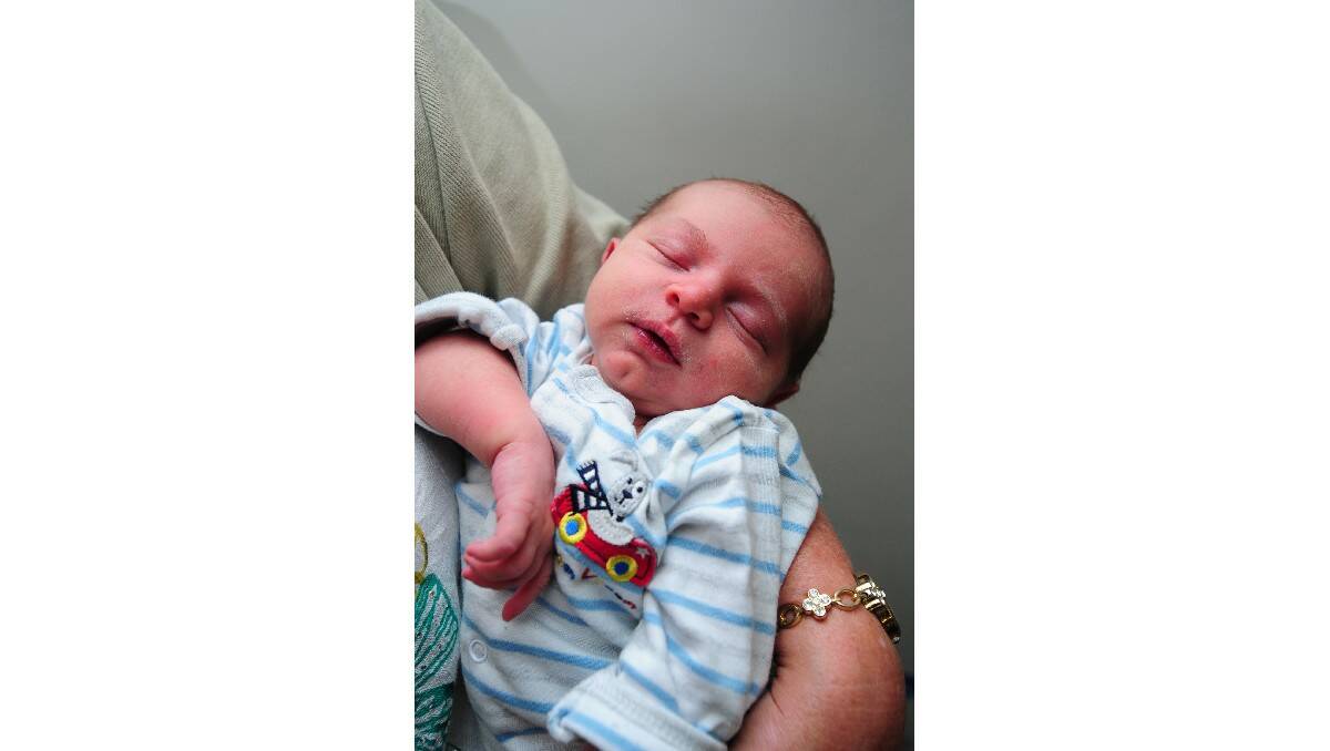 Nicholas Jay Culverson, son of Cindy Collings and Damian Culverson, was born on February 27.