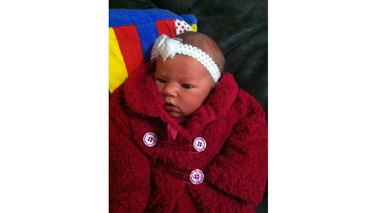 Janaya Rose Lowe, daughter of Christie Kennedy and Danile Lowe, was born on August 13.