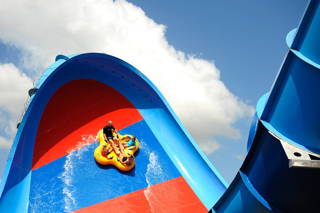 WILD RIDE: Parents have concerns about the safety of some rides at Sydney's Wet 'n' Wild water park. Photo: GETTY IMAGES