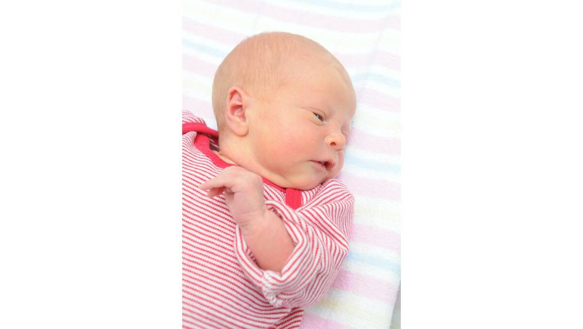 Matilda Eve Pickering, daughter of Kellie and Jeff Pickering, was born on December 23.
