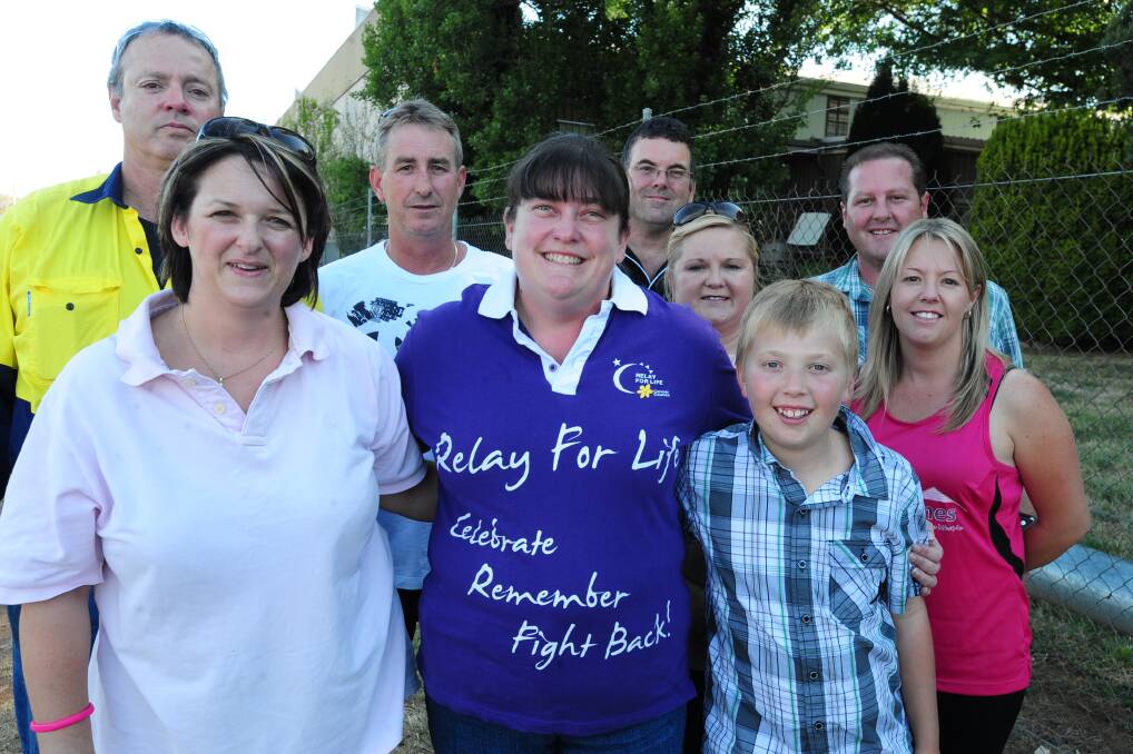 BIG HEARTS: Teams geared up for the 2013 edition of the Relay for Life. Photo: STEVE GOSCH