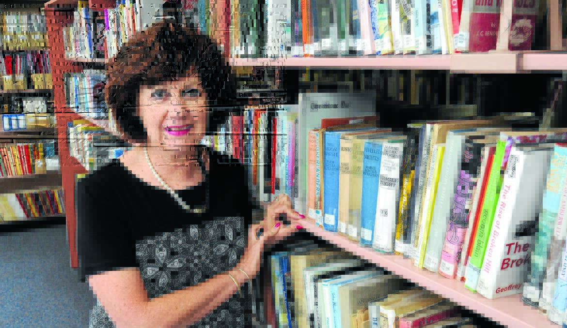 recognition: Jan Richards is humbled by the latest in a long list of accolades for the librarian. Photo: STEVE GOSCH 