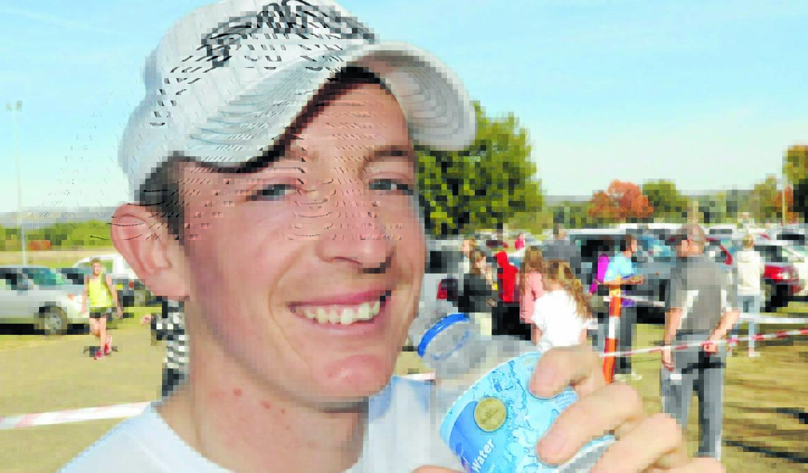 RUN, MITCH, RUN: Mitch Williamson came fourth with a personal best time in the 10,000m at the NSW Open Track and Field Championships at Sydney Olympic Park last weekend, and is now eyeing a faster time in 2013.