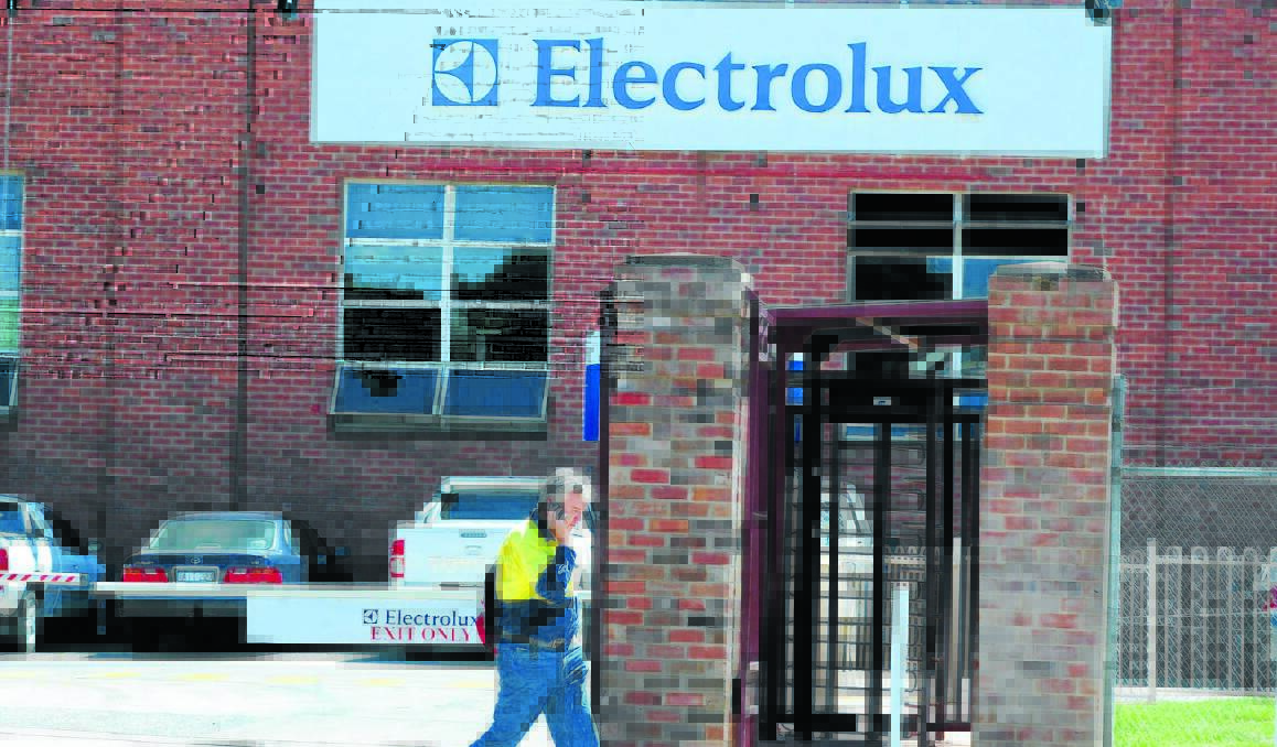 A BIG CALL: The Electrolux plant has started work hoping to secure its future as it vies for a refrigerator contract against offshore operations Photo: STEVE GOSCH 0208sgelectrolux3