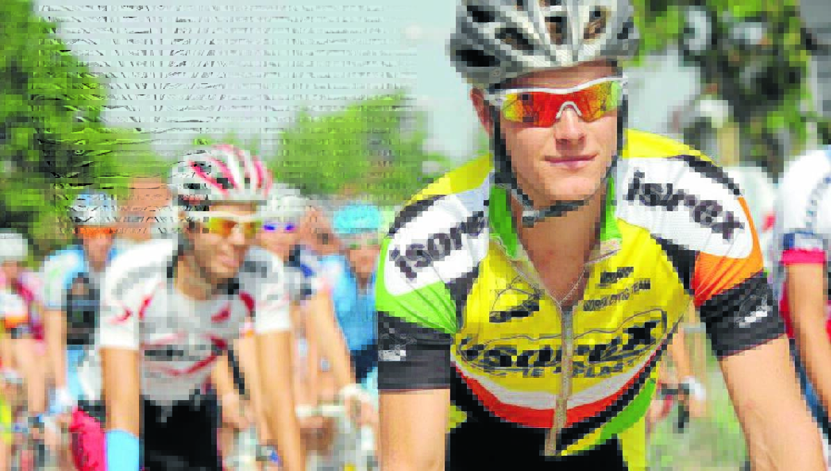 CENTRE STAGE: Angus Tobin enjoyed a stage win at the Tour of Poyang Lake in China.