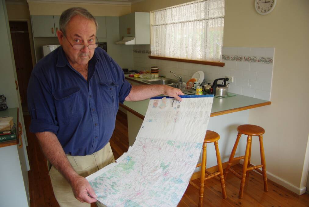 MAINTAIN THE RAGE: Veteran transport advocate Graham Dun believes the community should have a greater say into transport projects and roads. Photo: DOUG DINGWALL. 