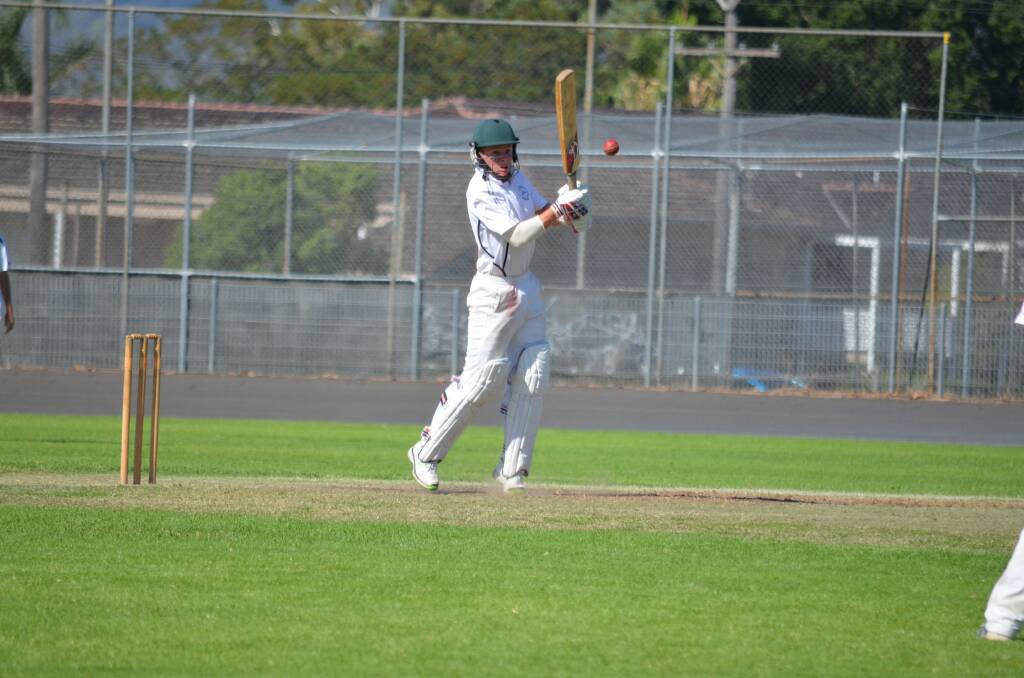 RESISTANCE: Orange's Andrew Johnson made a hard-hitting 52 not out.