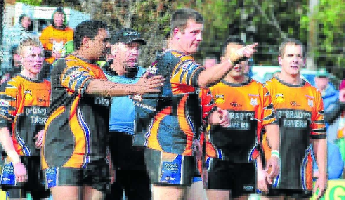 RUBBED OUT: Lithgow Workies captain Jono Van Veen (centre) has been suspended by the Group 10 judiciary for 16 months from three separate incidents.