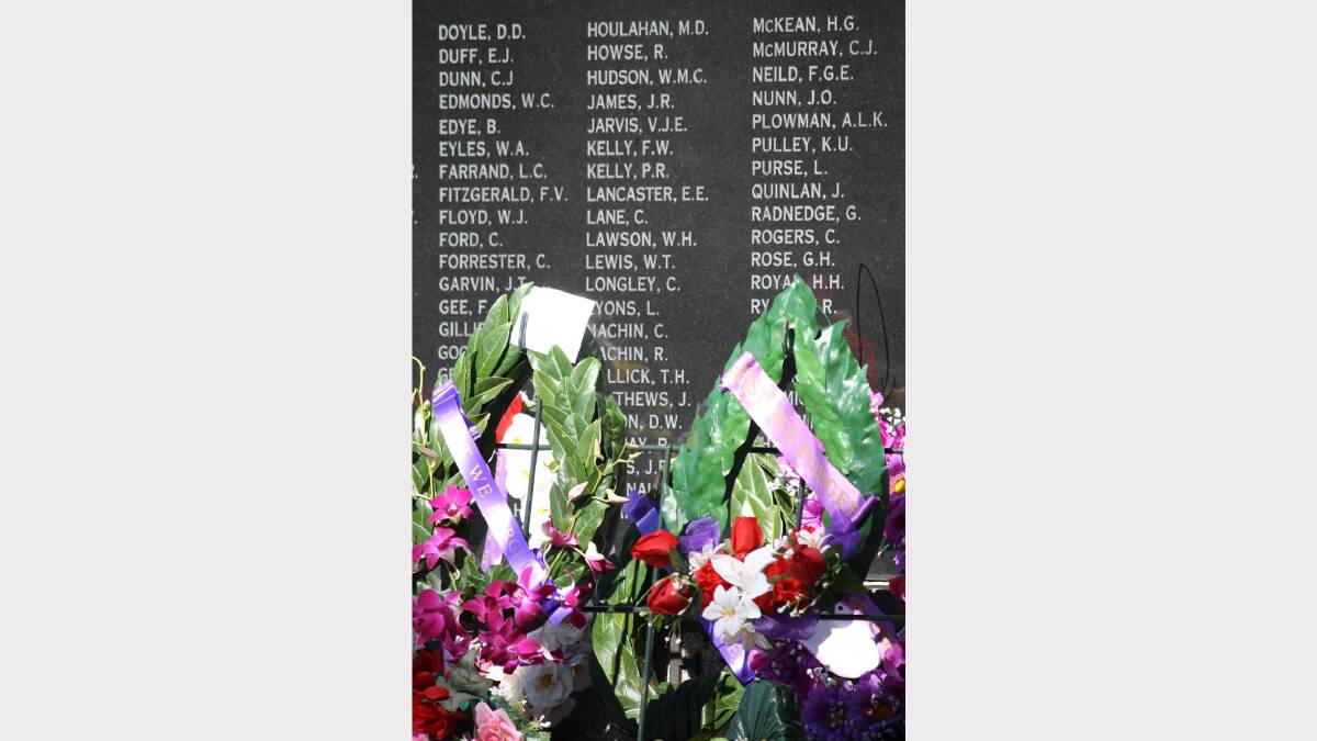 So many young lives atrociously sacrificed for freedom for today's Australians. Lest we forget.