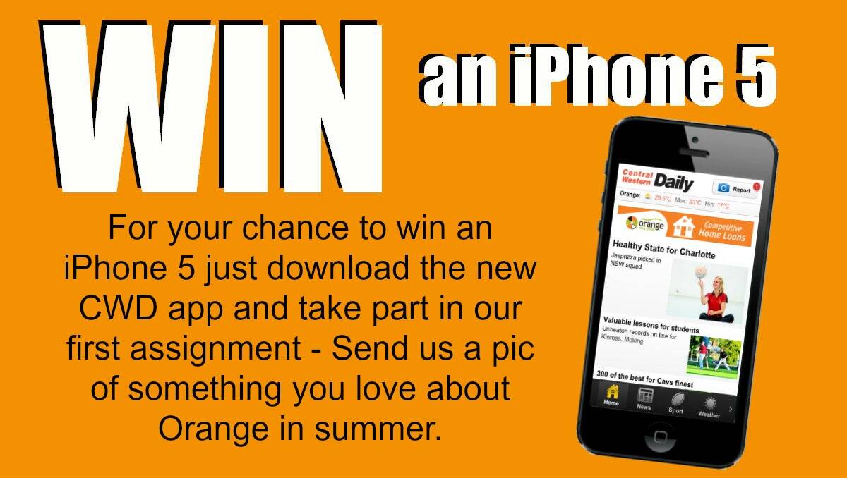 Today we launch the CWD iPhone app with a chance for you to win an iPhone 5. 