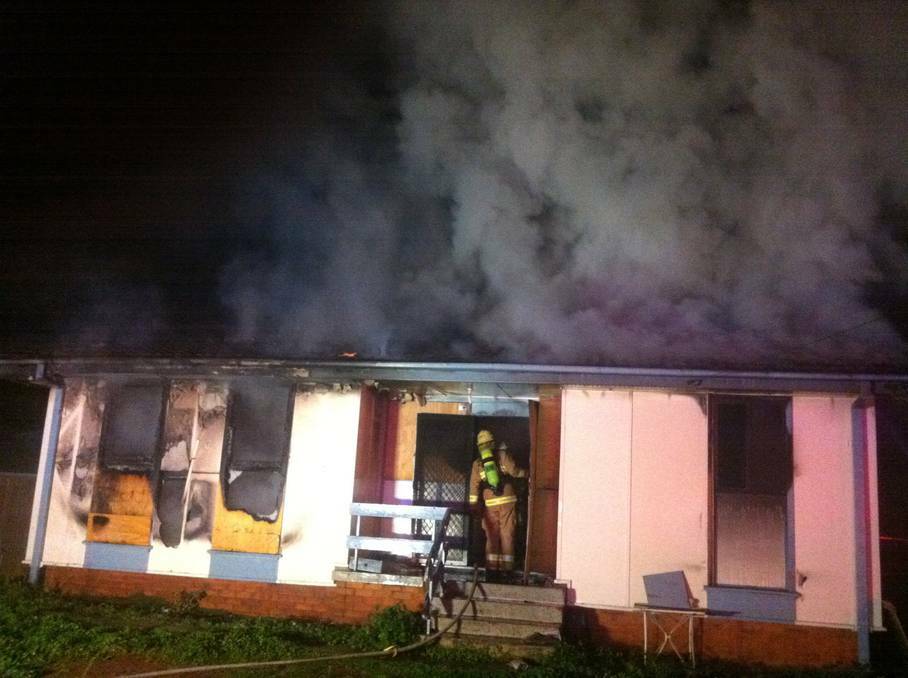 DUBBO: Police believe arsonists were responsible for this fire in Apollo Estate