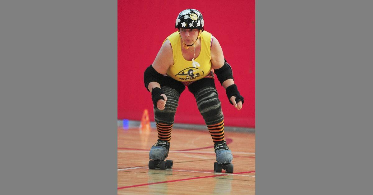 Orange Roller Derby League Training - Tinkers Toss Photo Jude Keogh