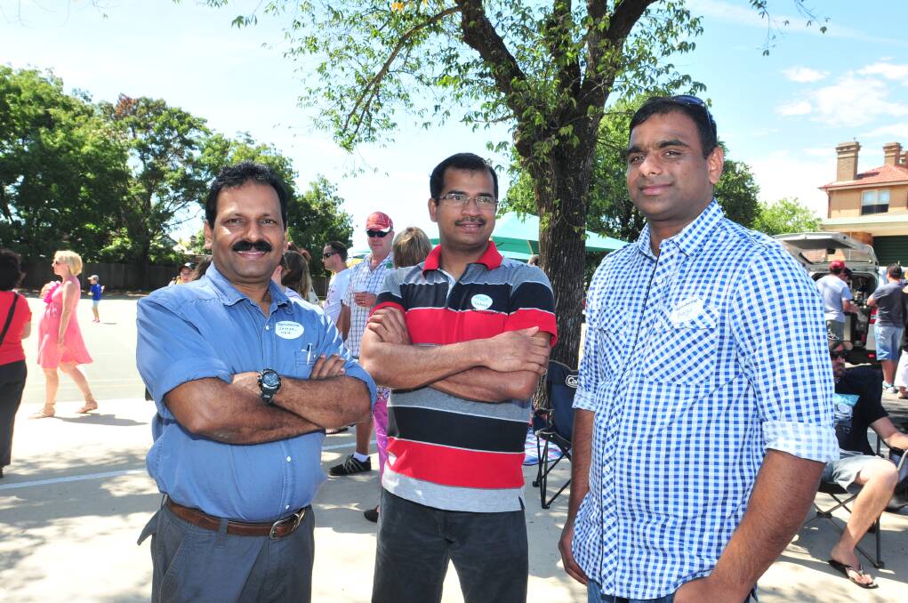 Jayapal Nair, Rasheed Saidhalavi, Baiju Lewis. Photo Jude Keogh