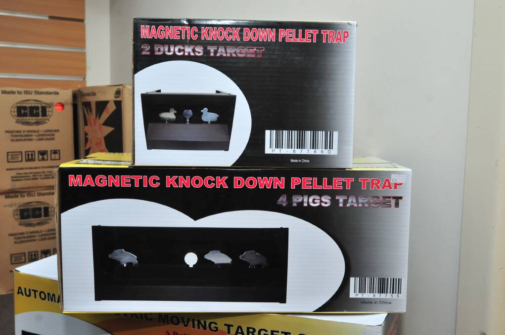 Bullets & Bits Magnetic knock down pellet trap