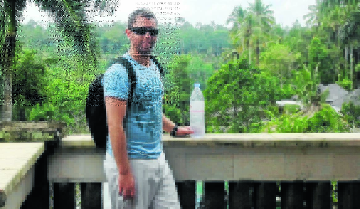 DON’T DRINK THE WATER: Orange man Anthony Salmon enjoyed his time in Bali and says despite the recent deaths of two Australias, would “absolutely” return. Photo: contributed.