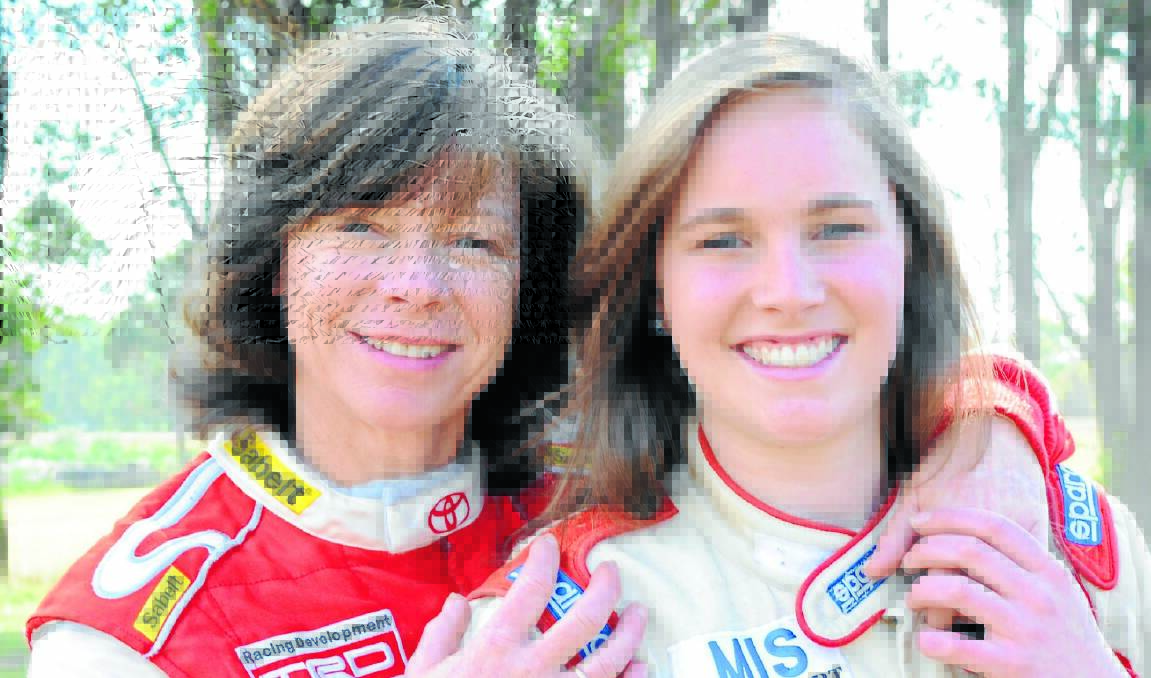 GIRL POWER: Coral and Molly Taylor are the most successful women in Australian Motorsport.