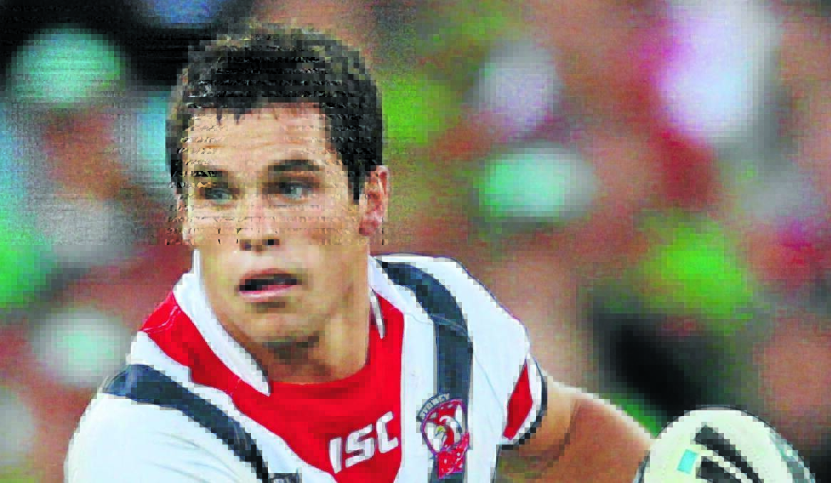CHANGED MAN: Daniel Mortimer playing for the Sydney Roosters earlier in the season.