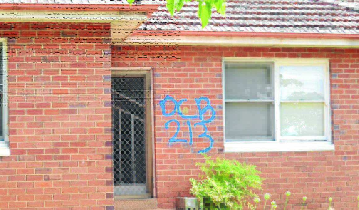 WIDESPREAD DAMAGE: Vandals left their mark in Rowan Street and Coronation Drive on New Year’s Eve. Photos: JANICE HARRIS and DAVE NEIL