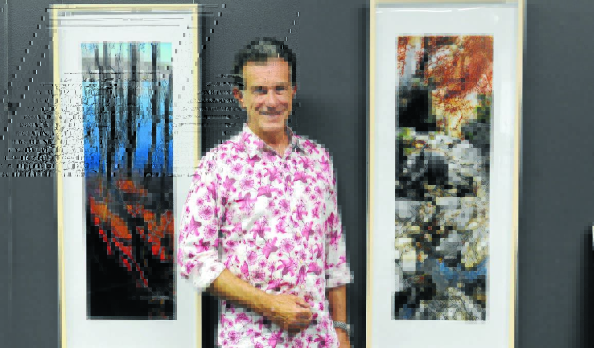 PASSIONATE: Popular ABC news presenter Richard Morecroft is excited to bring his Vertical Landscape photography exhibition to Orange tonight.  Photo: STEVE GOSCH  1121sgmorecroft