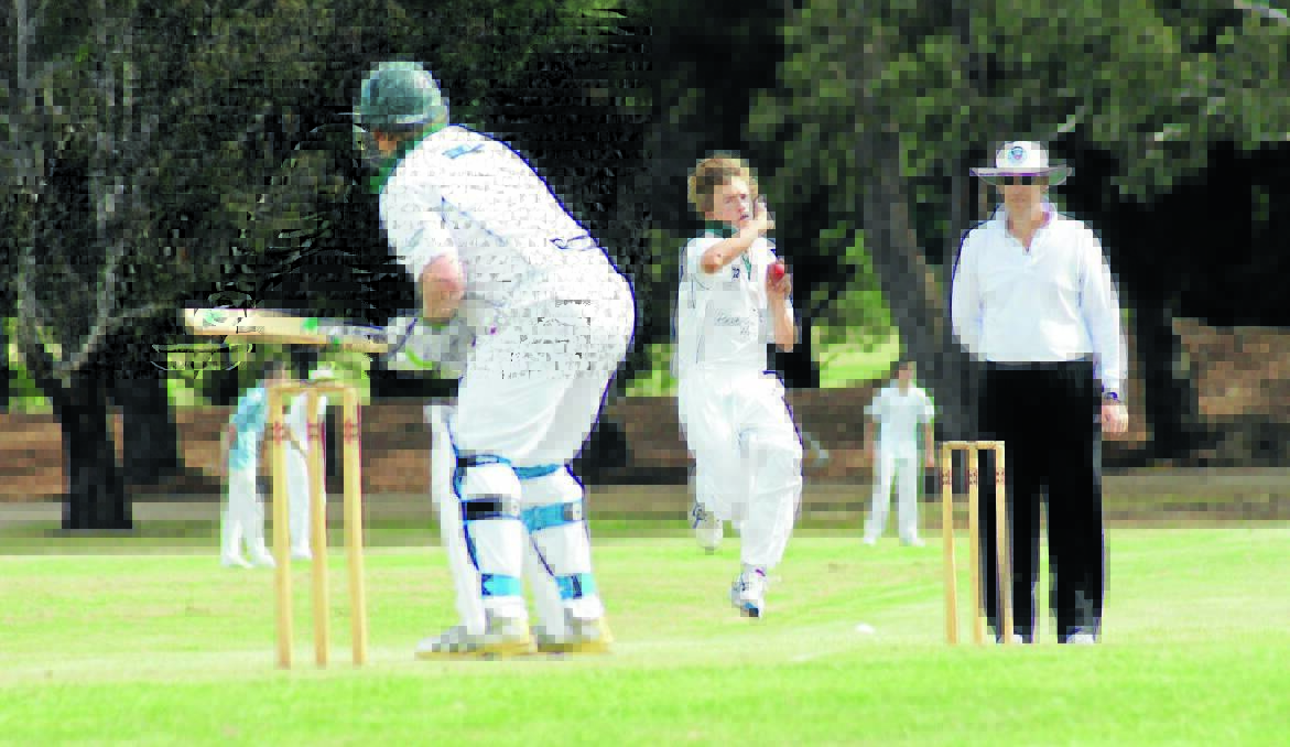 DEBUT: Braden Riles has earned his first Orange representative cap after getting the call up for Orange's Mitchell Cricket Council colts clash with Mudgee tomorrow.                                  Photo: MARK LOGAN 0201mlcricketers1