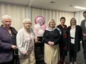 Community gathering together to celebrate Oberon Hospital Auxiliary's 80th birthday. Picture supplied from Calare MP Andrew Gee's Facebook page. 