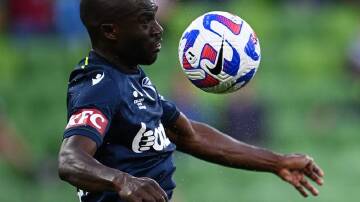 Jason Geria's ban has been halved and he's available for Melbourne Victory's elimination final. (James Ross/AAP PHOTOS)
