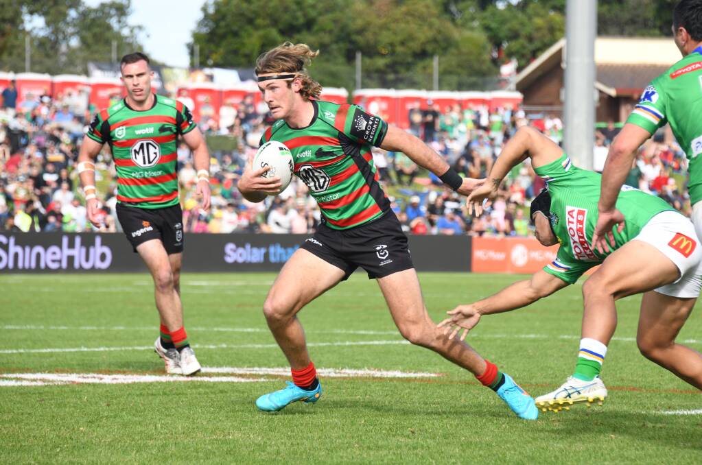 Campbell Graham and the South Sydney Rabbitohs won't return to Dubbo in 2023. Picture by Amy McIntyre