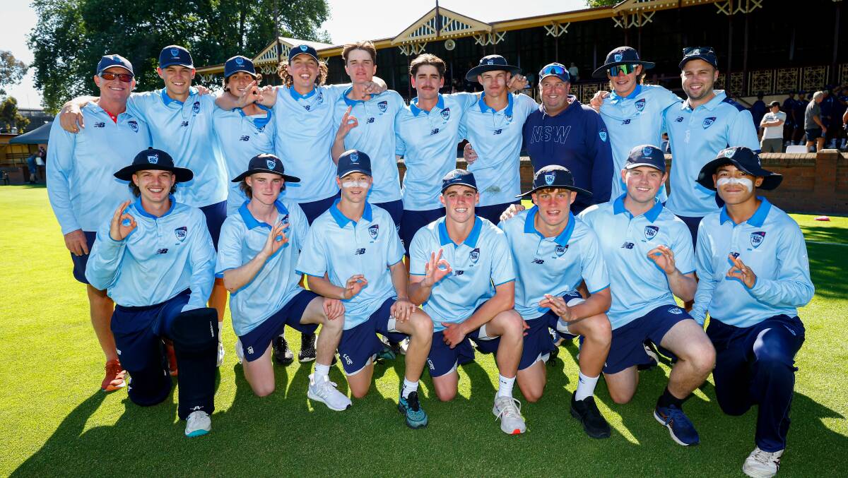 NSW Country took out the National Under 17s Cricket Championships. Picture by Dylan Burns/Cricket Australia