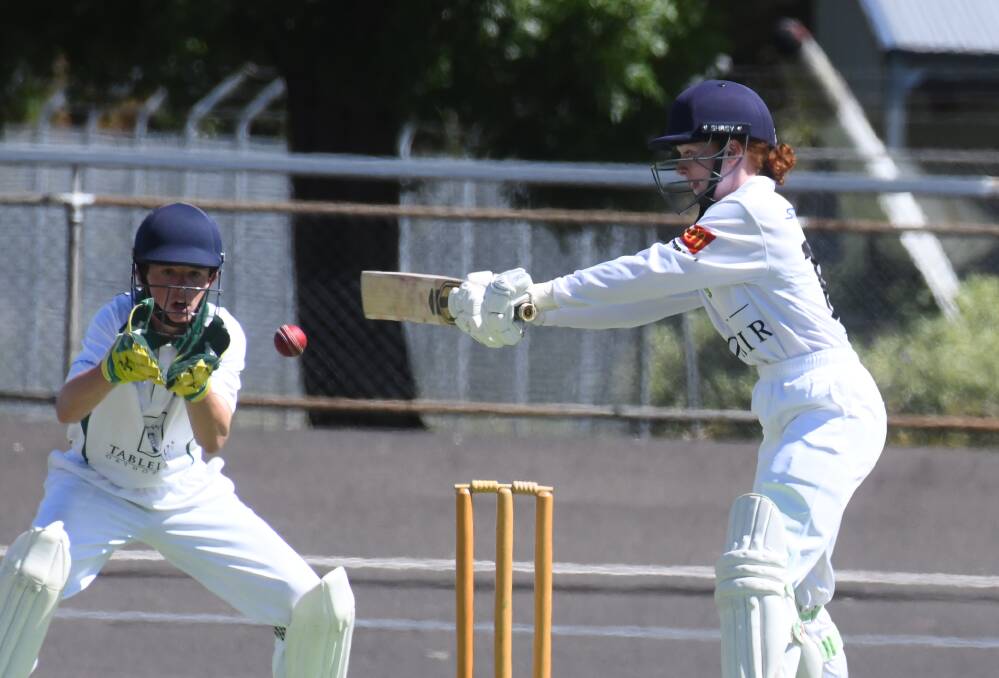 Lucy Mellis in action for Orange CYMS Cent Cup team against Orange City. Picture by Jude Keogh