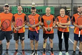 Orange Indoor Tennis Club: (L-R): Will Rikard-Bell, Carl Buchtmann, Bruce Johnson, Liam Gibson, Nicole Morris and Dave Rogerson. Picture supplied