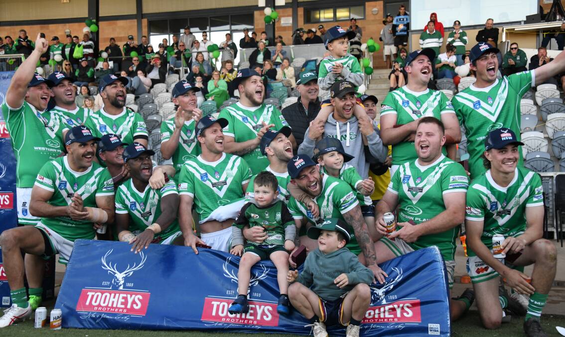 Dubbo CYMS celebrate winning the 2023 PMP. They can only use 80 points in 2024 as a result. Picture by Amy McIntyre