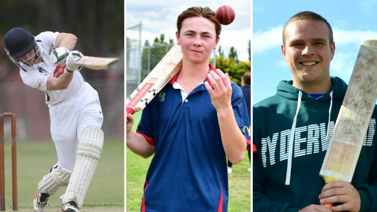 Bathurst City's Matthew Holmes, Liam Cain and Blake Kreuzberger are part of the Redbacks' young brigade. File pictures
