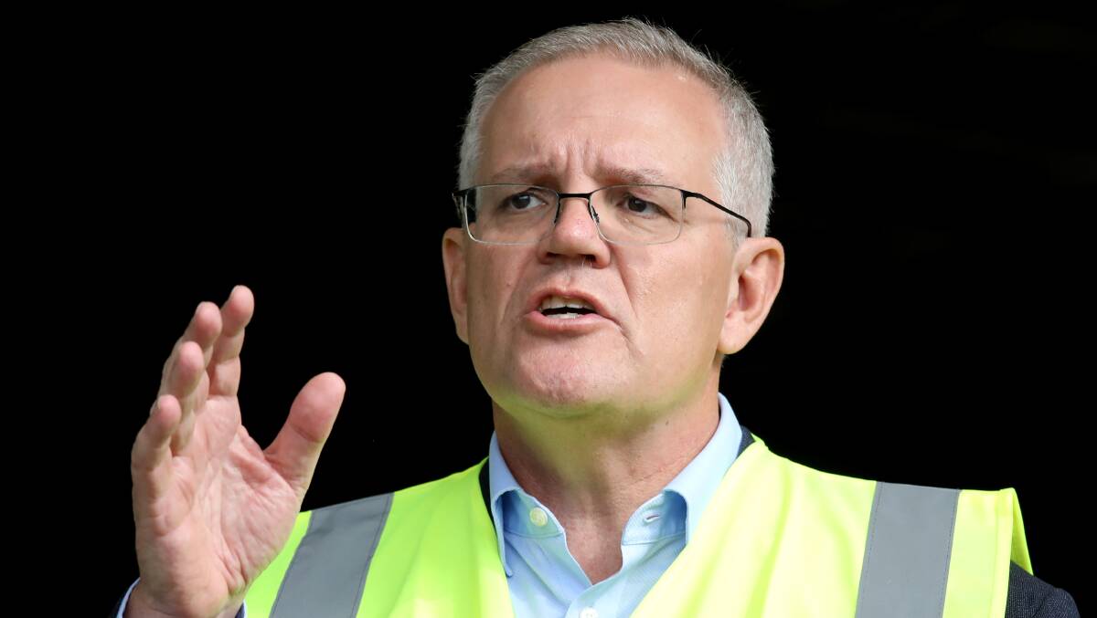 Scott Morrison has apologised, but insists his secret power grab was in 'good faith'. Picture: James Croucher