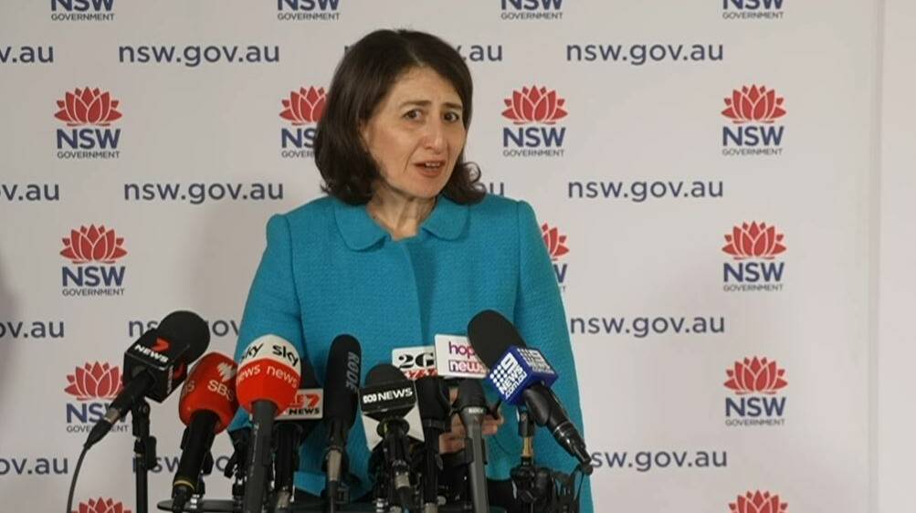 Premier Gladys Berejiklian has said that travel within NSW and community sport will resume once 80 per cent of the state (aged 16 and over) have been fully vaccinated.