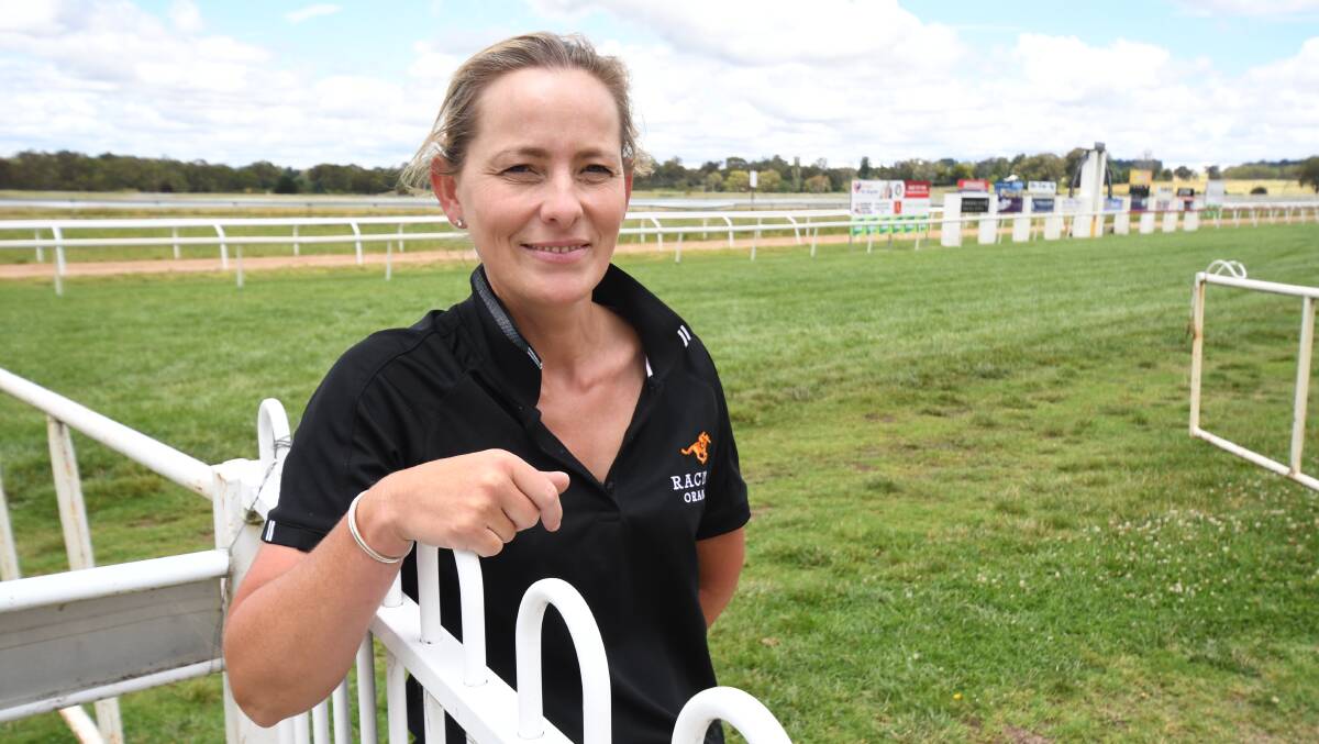 DERAILED: Racing Orange's Bree McMinn was disappointed Friday's meeting at Towac Park was postponed after jockeys raised concerns about an inconsistent racing surface. Photo JUDE KEOGH