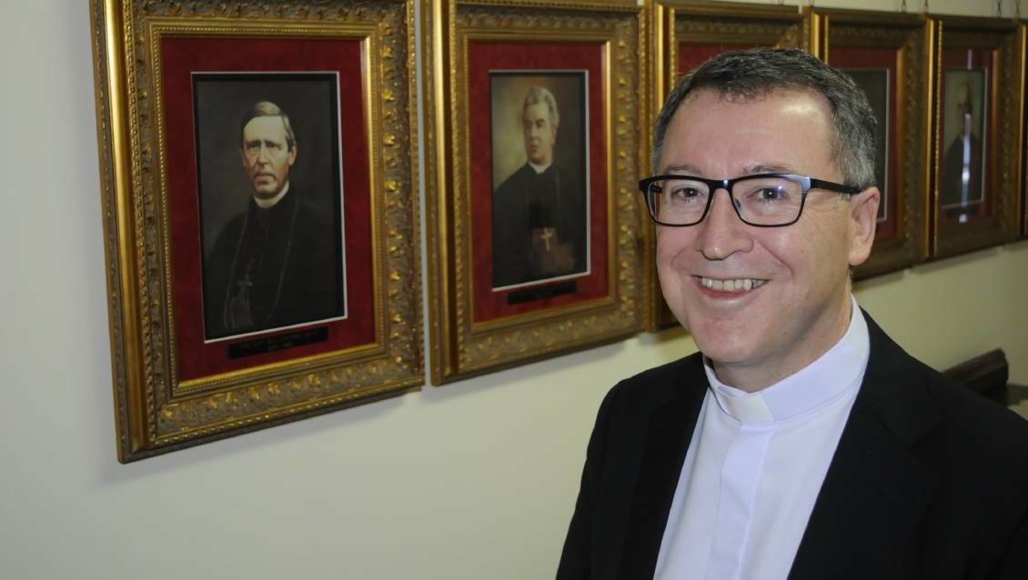 Bishop of the Catholic Diocese of Bathurst, Michael McKenna.