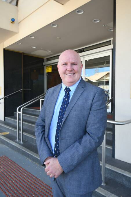 TAKING THE HELM: Orange Ex-Services' Clubs CEO Nathan Whiteside. Photo JUDE KEOGH