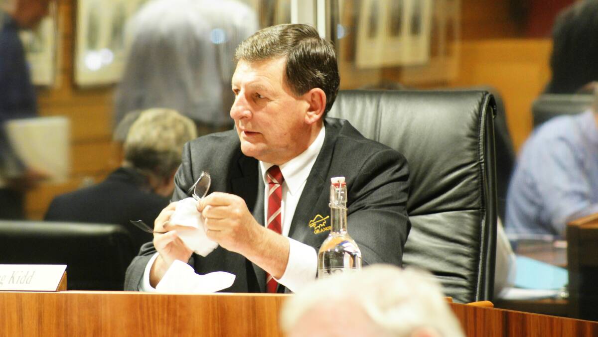 WEIGHING UP OPTIONS: Mayor Reg Kidd is yet to decide if he will contest the December 4 Orange City Council elections.