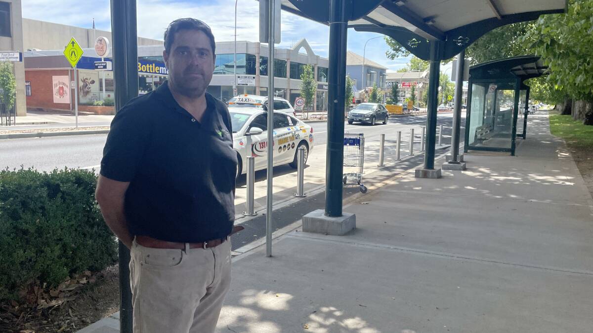 INDUSTRY UNDER SIEGE: Chair of the board of Taxi Cabs of Orange Darryl Curran says the rising cost of fuel is another challenge for operators. 