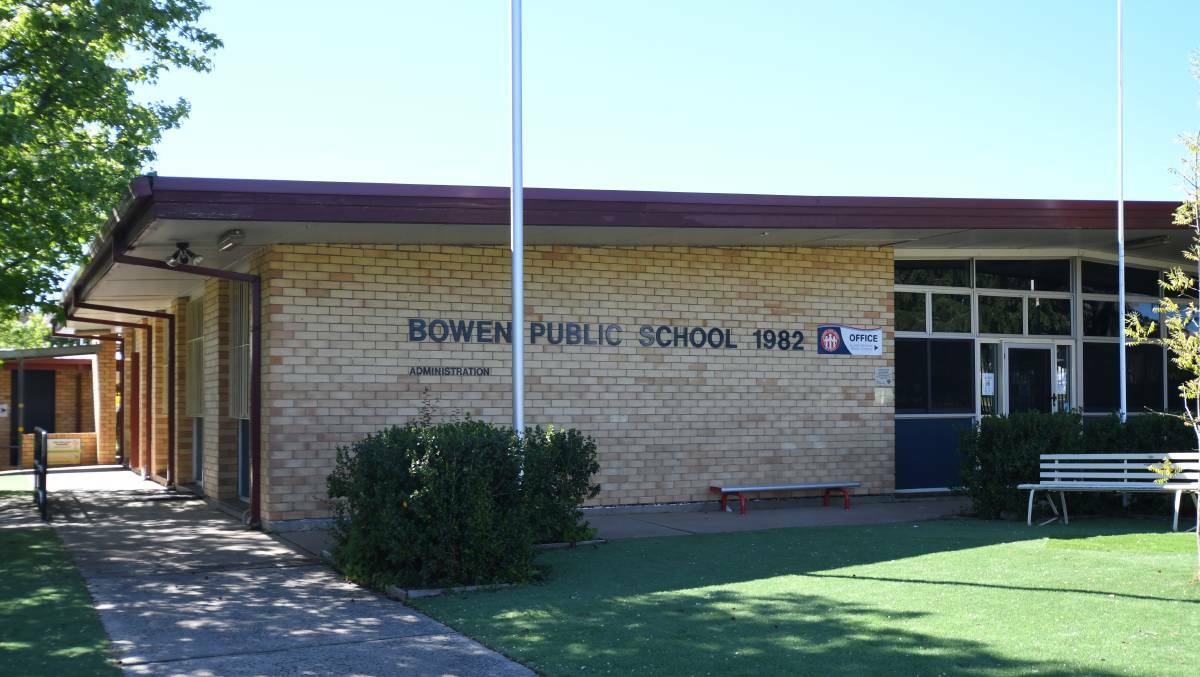CLOSED FOR DEEP CLEANING: Bowen Public School in Orange.