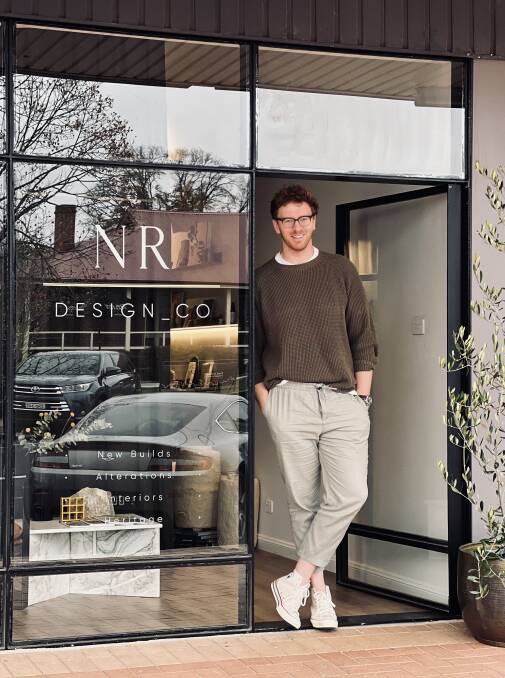 HOMEGROWN: Nick Reeks has opened NR Design Co on Blayney's Adelaide Street. Photo: SUPPLIED