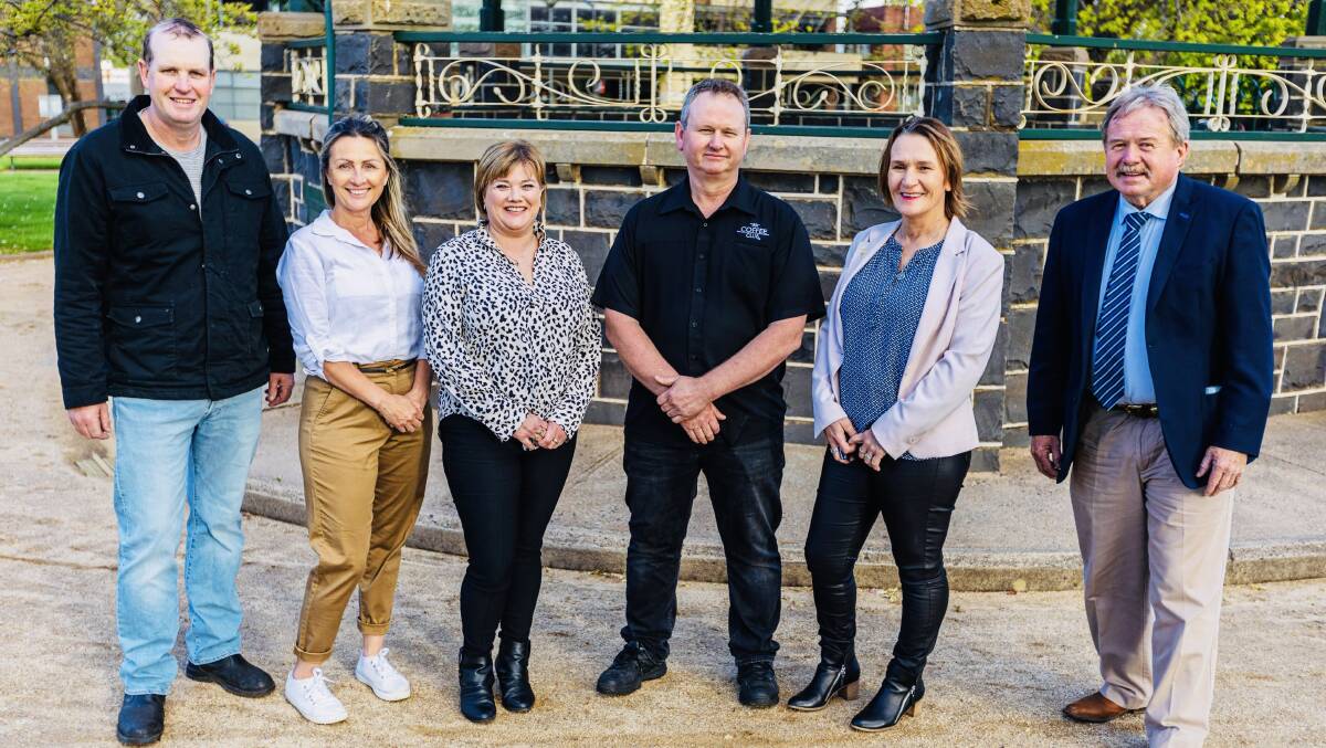 OUR TEAM IS YOUR TEAM: Kevin Duffy's (far right) team for the December 4 election is Graeme Judge, Mandy Moore, Jane Patteson, Darren Johnson, Cathy Goodlock. Photo contributed