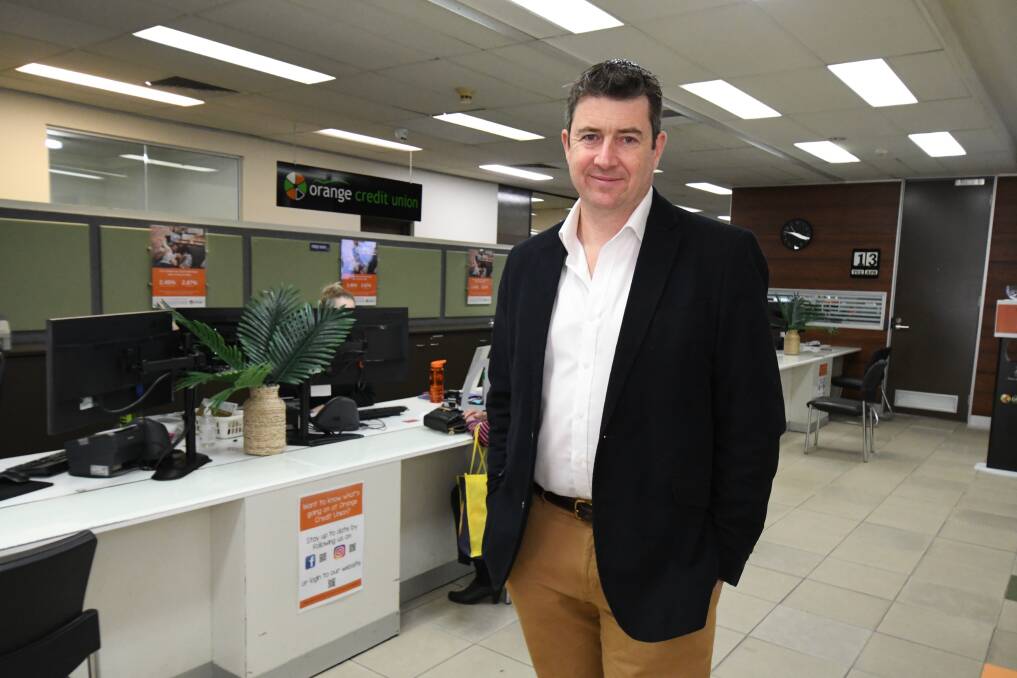 The former CEO of Orange Credit Union, Andrew de Graaf. Picture by Jude Keogh.