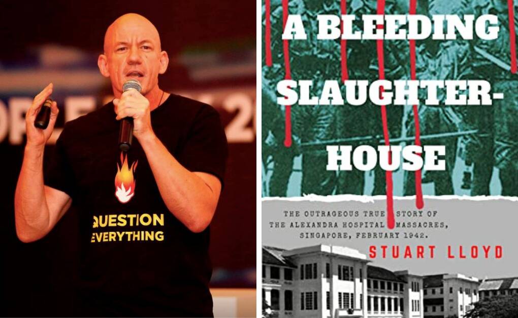 'THE PERFECT STORYTELLER': Author Stuart Lloyd is scheduled to bring the pages of 'A Bleeding Slaughterhouse' to life on February 15 at Orange City Library. Photo: SUPPLIED. 