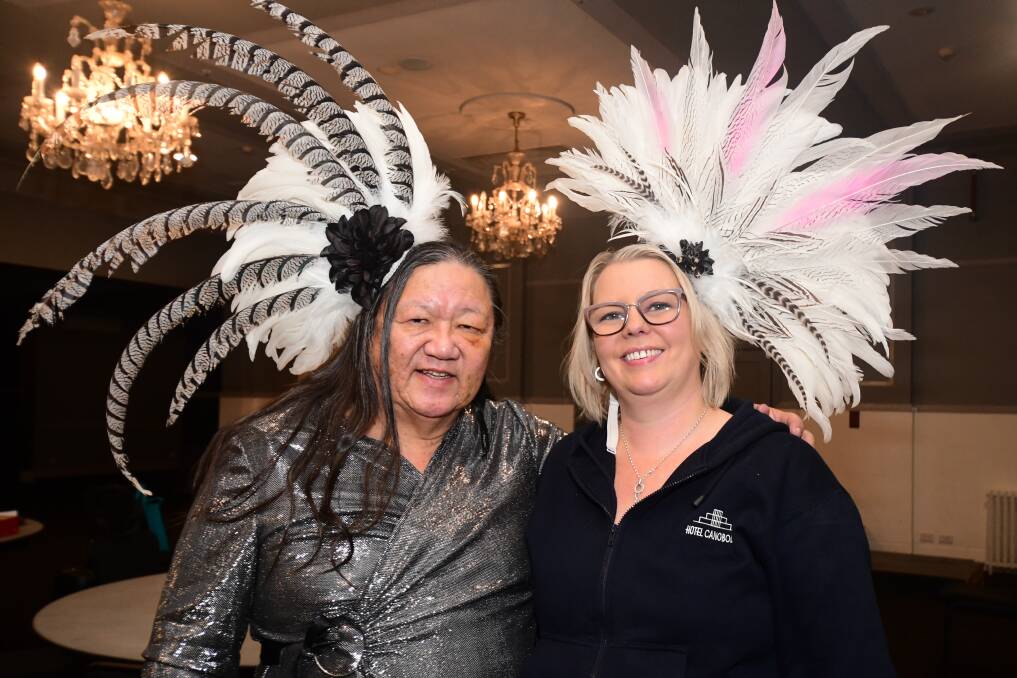 YES QUEEN: Orange doctor, David Howe and The Canobolas Hotel's general manager, Carmel Wilkins will drag forces to queen the crown together. Photo: JUDE KEOGH.